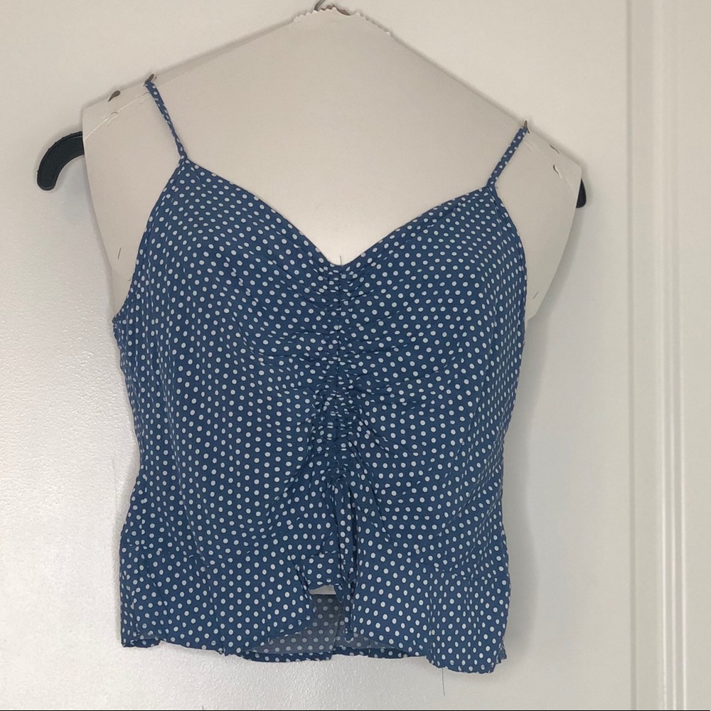 Elodie polka dot top